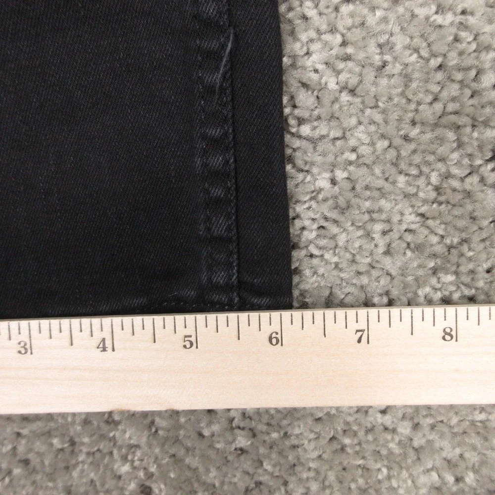 Levis Jeans Mens 30x32 Black 511 Slim Straight Cotton Blend‎ Zip Fly Denim Pants